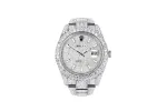Rolex Diamond Embezzled Datejust 41 Silver 5996 100000612DED4
