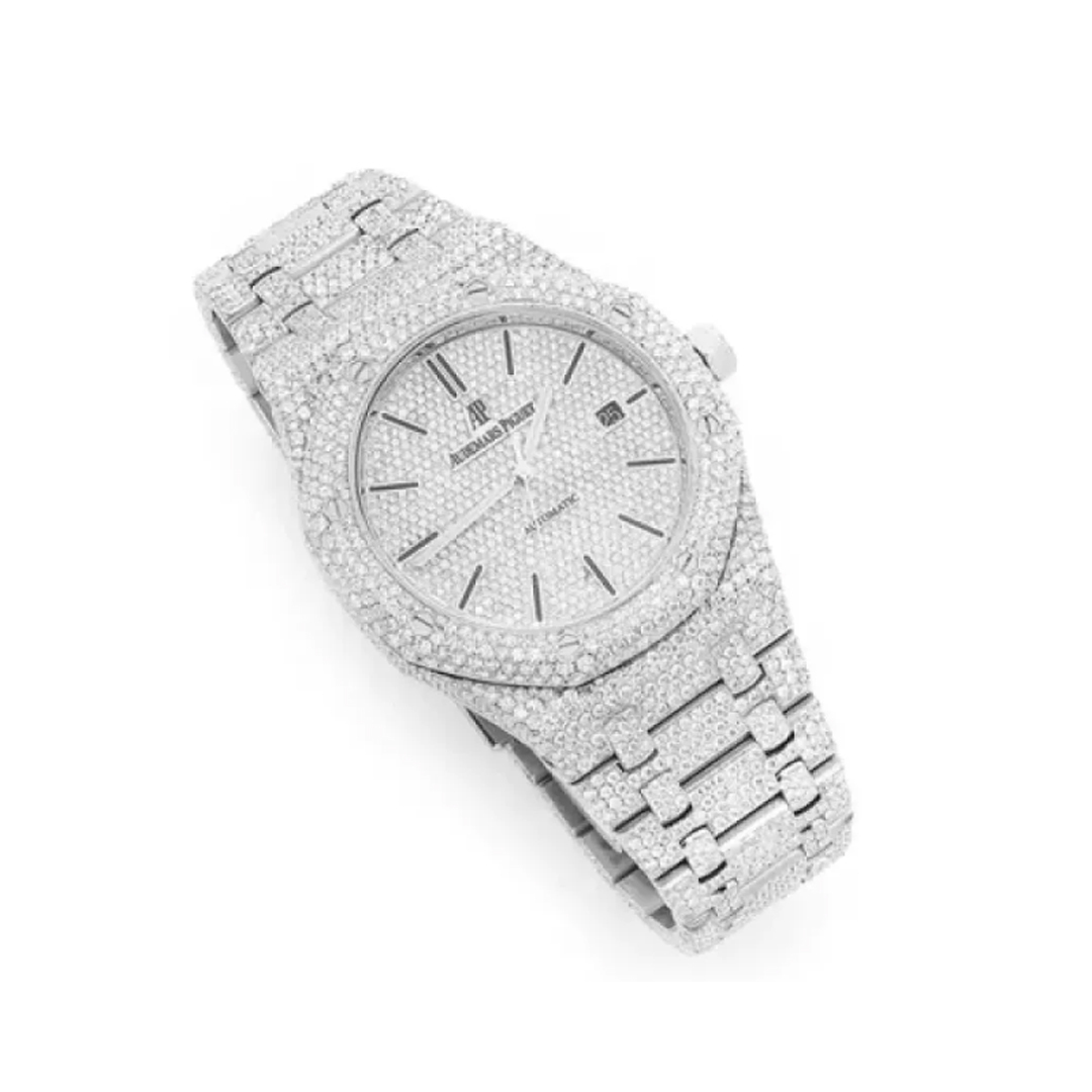 Audemars Piguet 15400S1 Royal Oak lced Out 41mm