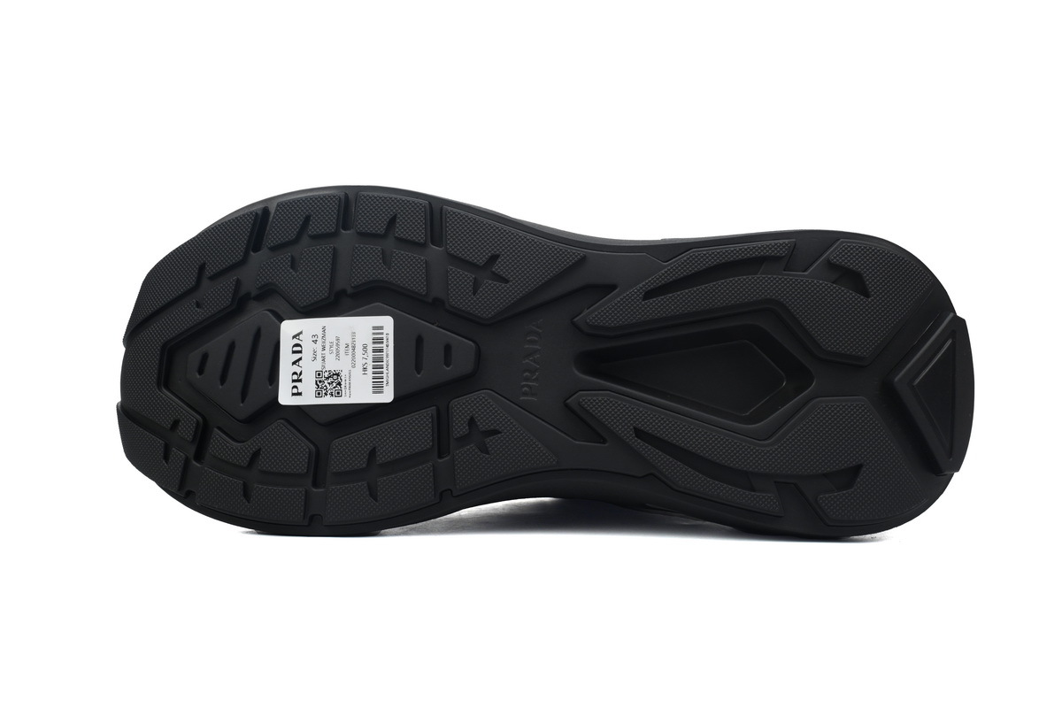 Prada Sneakers HM Black Bread Shoes