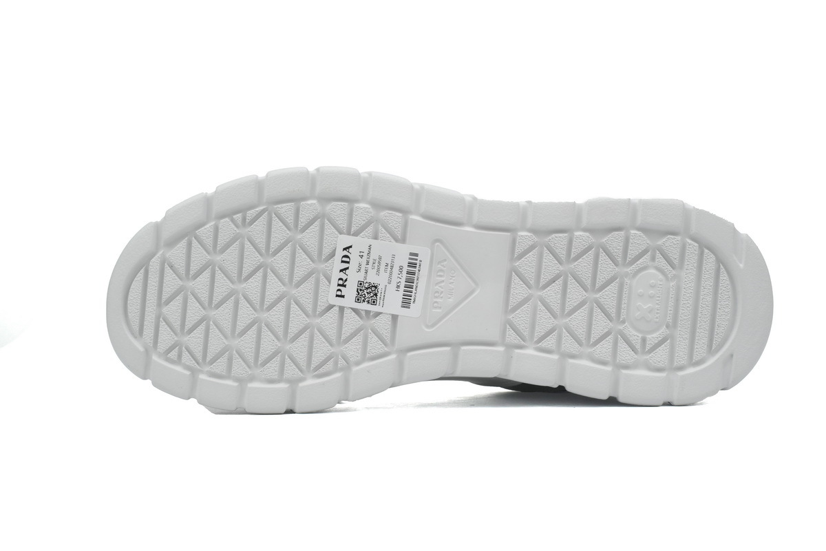 Prada Sneakers HM Sawtooth White