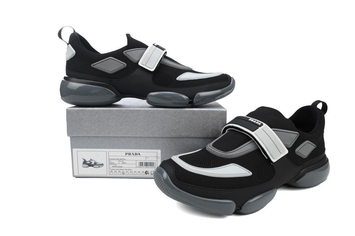 Prada Sneakers Black and White