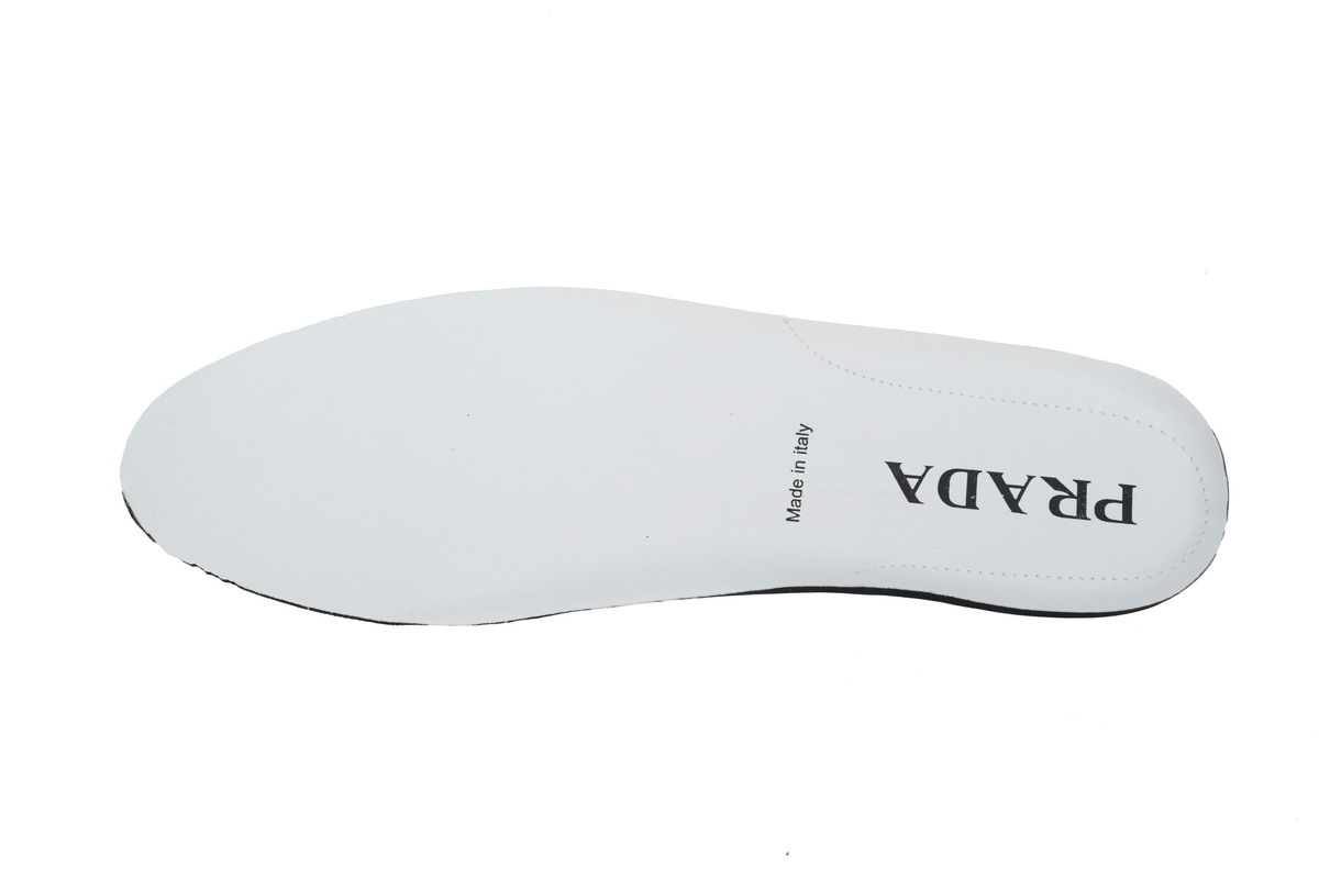 Prada Sneakers Sawtooth Black and White