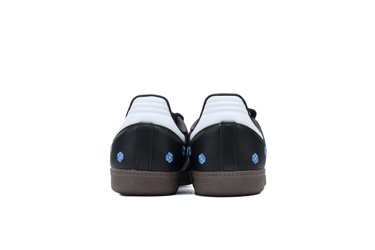 Adidas Samba Light Blue Floral Core Black (Women's) IF4397