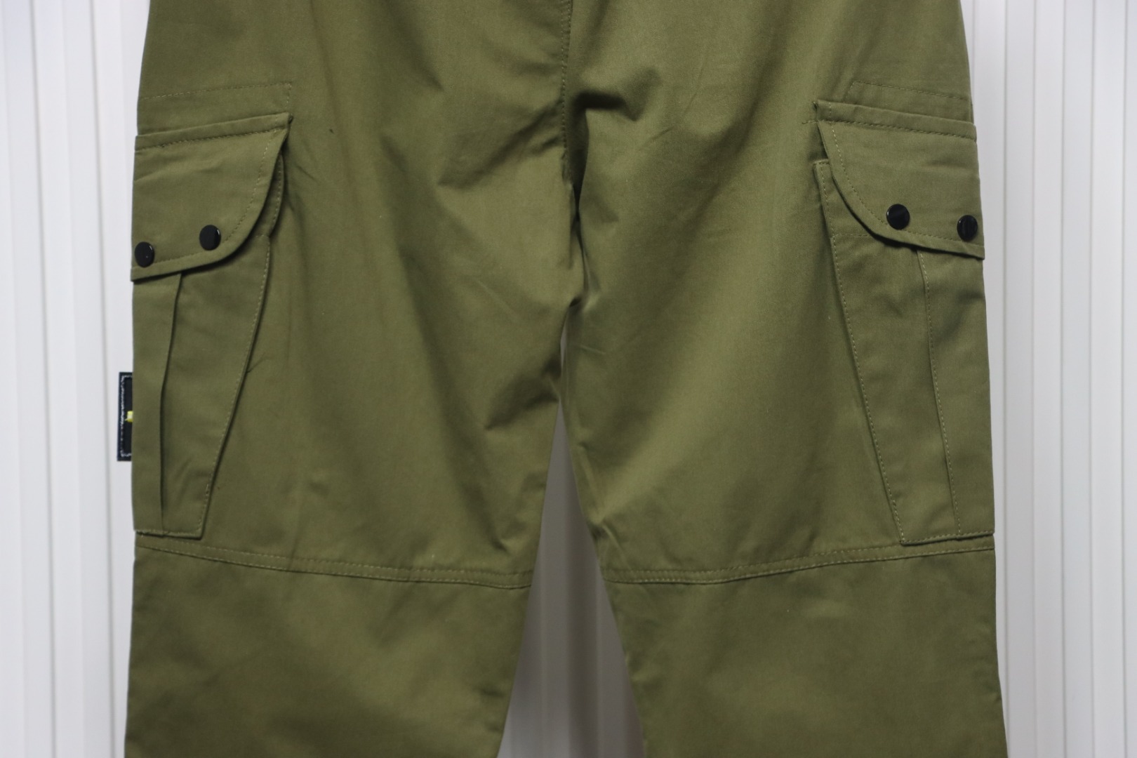 Stone Island Green Cotton Cargo Pants