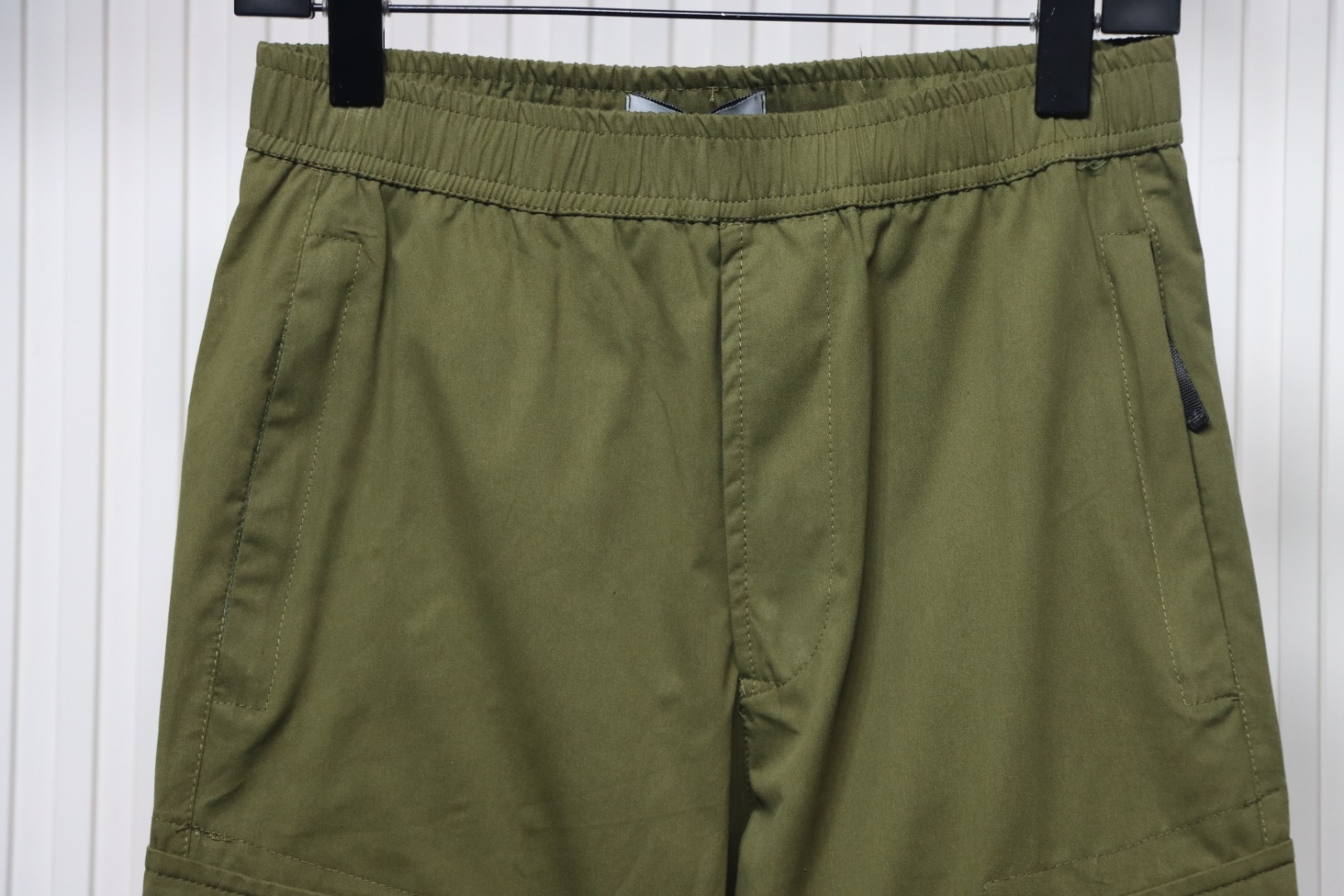 Stone Island Green Cotton Cargo Pants