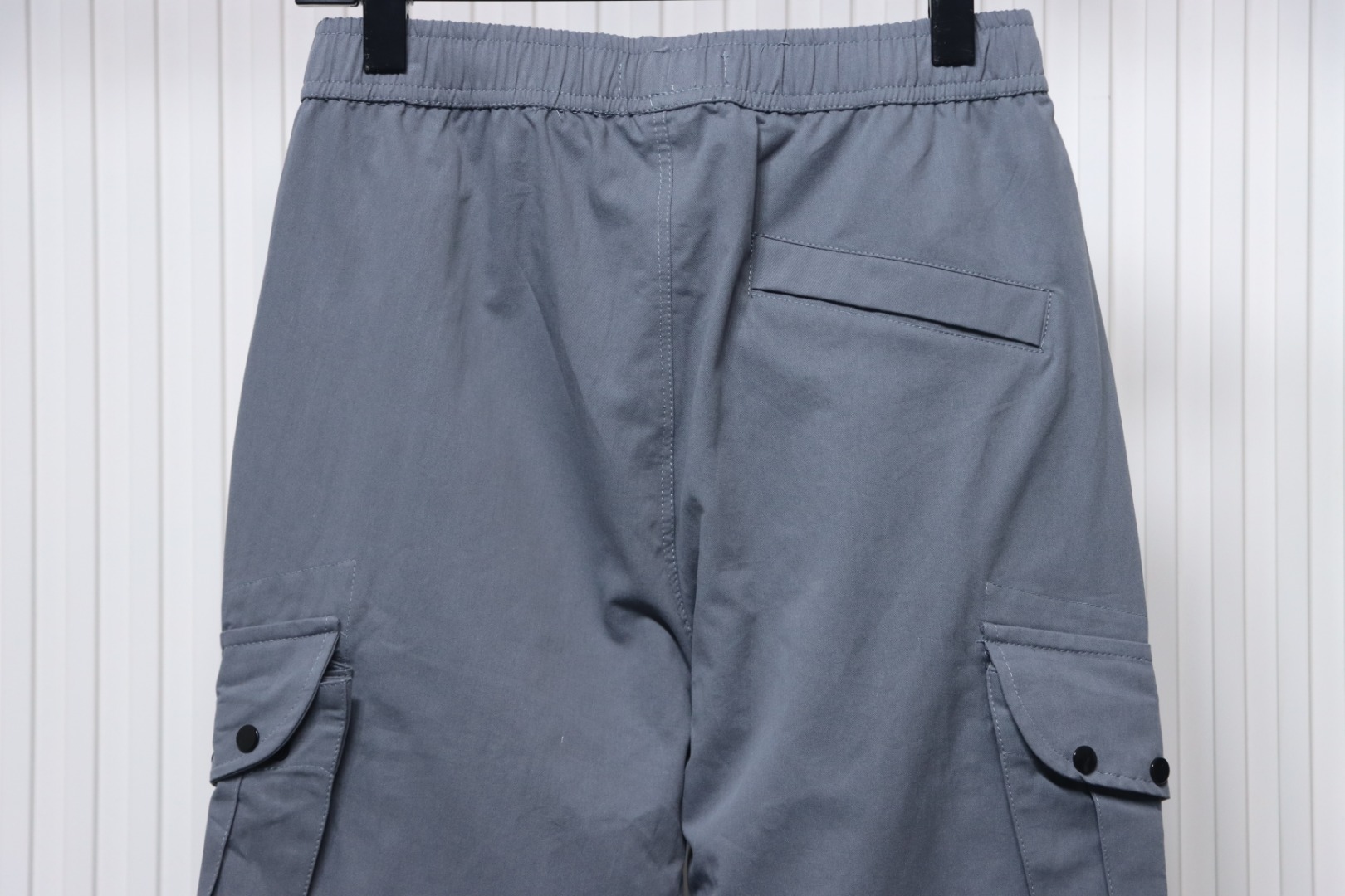 Stone Island Grey Cotton Cargo Pants