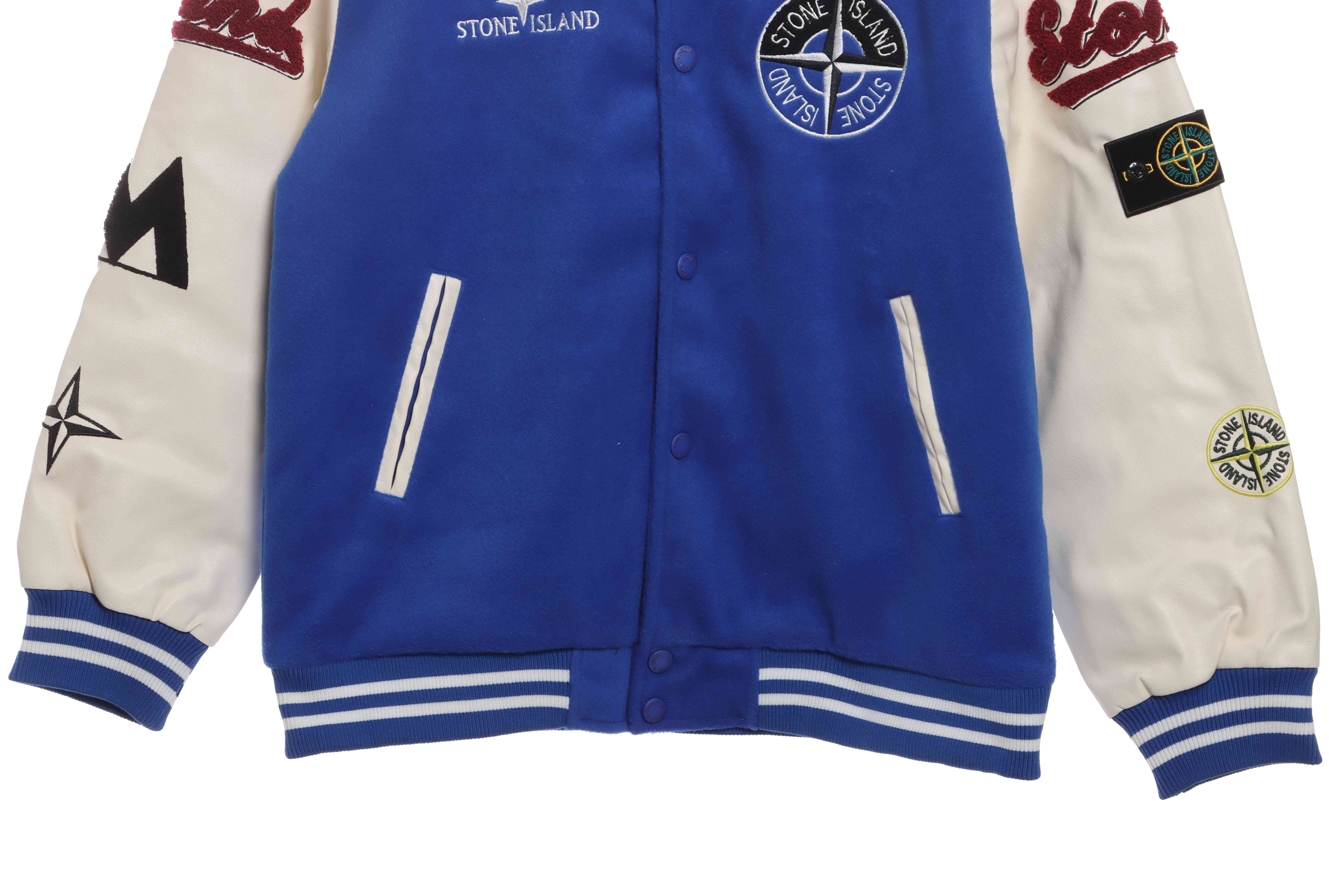 Coco Shoes Stone Island Lacoste Golf Le Fleur Blue Jacket