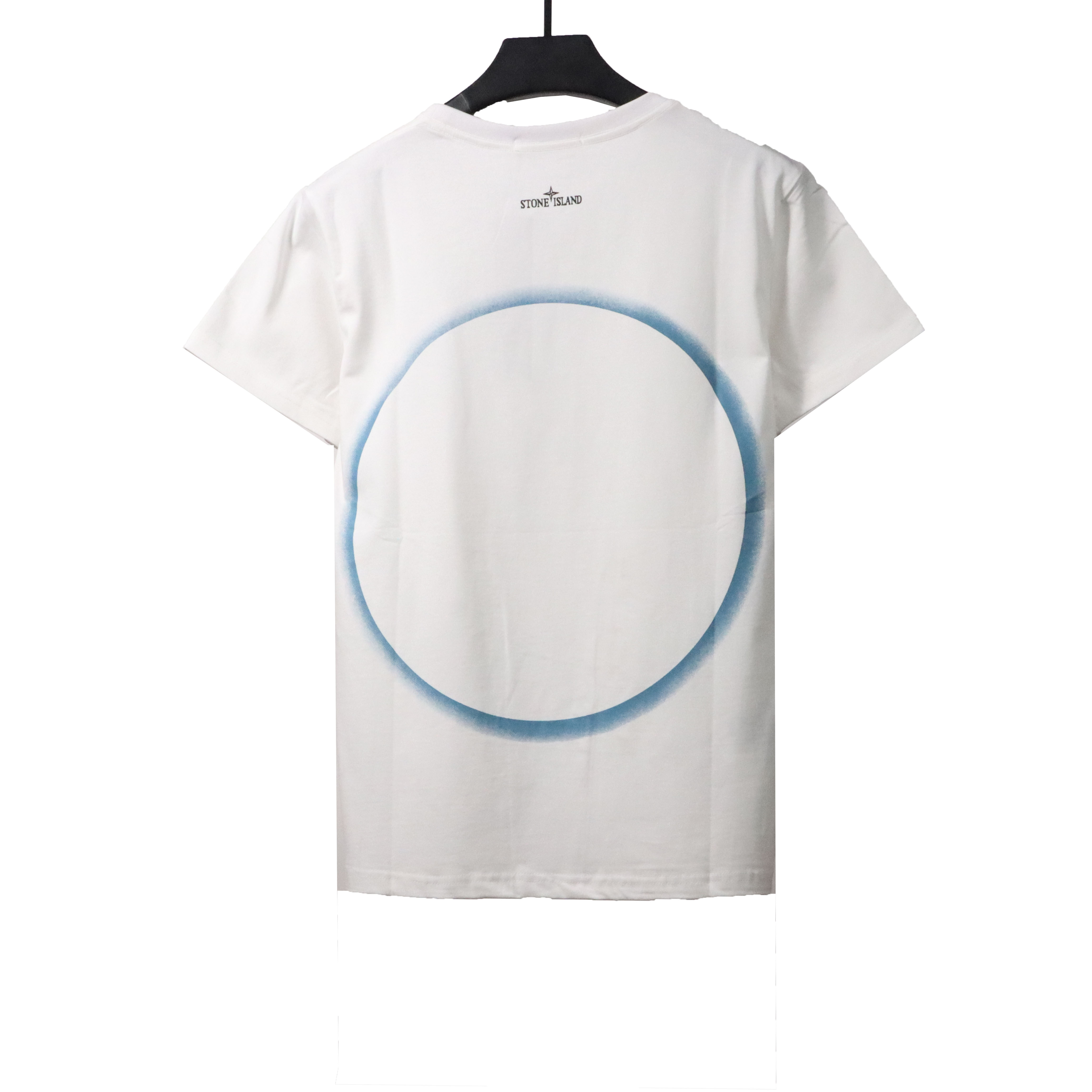 Coco Shoes Stone Island Compass Earth Print T-Shirt White