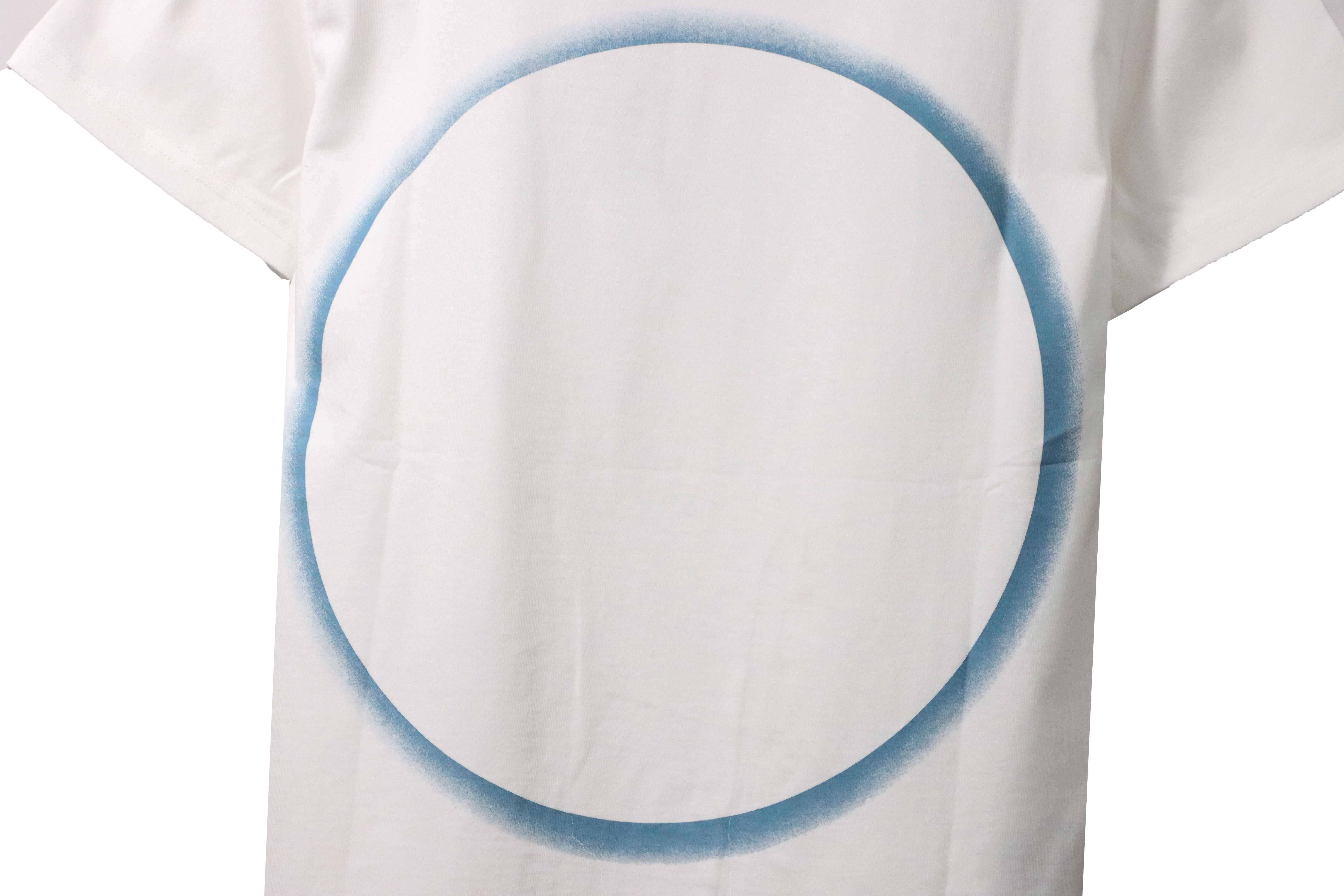 Coco Shoes Stone Island Compass Earth Print T-Shirt White