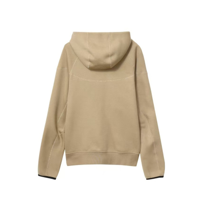 Nike Sportswear Tech Fleece Full-Zip Hoodie & Joggers Set Light Brown 02