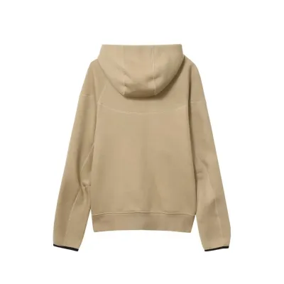 Nike Sportswear Tech Fleece Full-Zip Hoodie & Joggers Set Light Brown 02