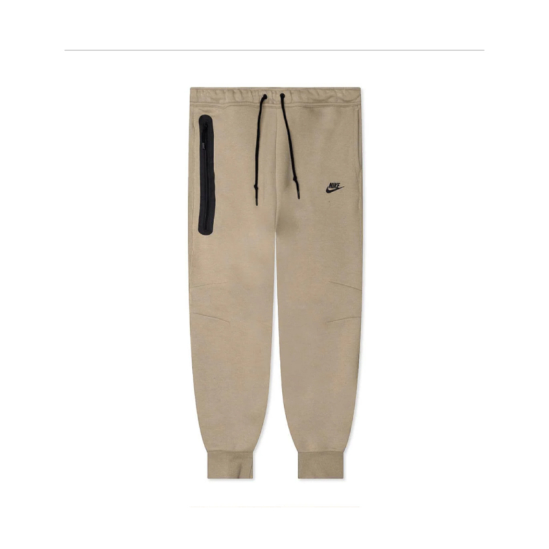 Nike Sportswear Tech Fleece Full-Zip Hoodie & Joggers Set Light Brown