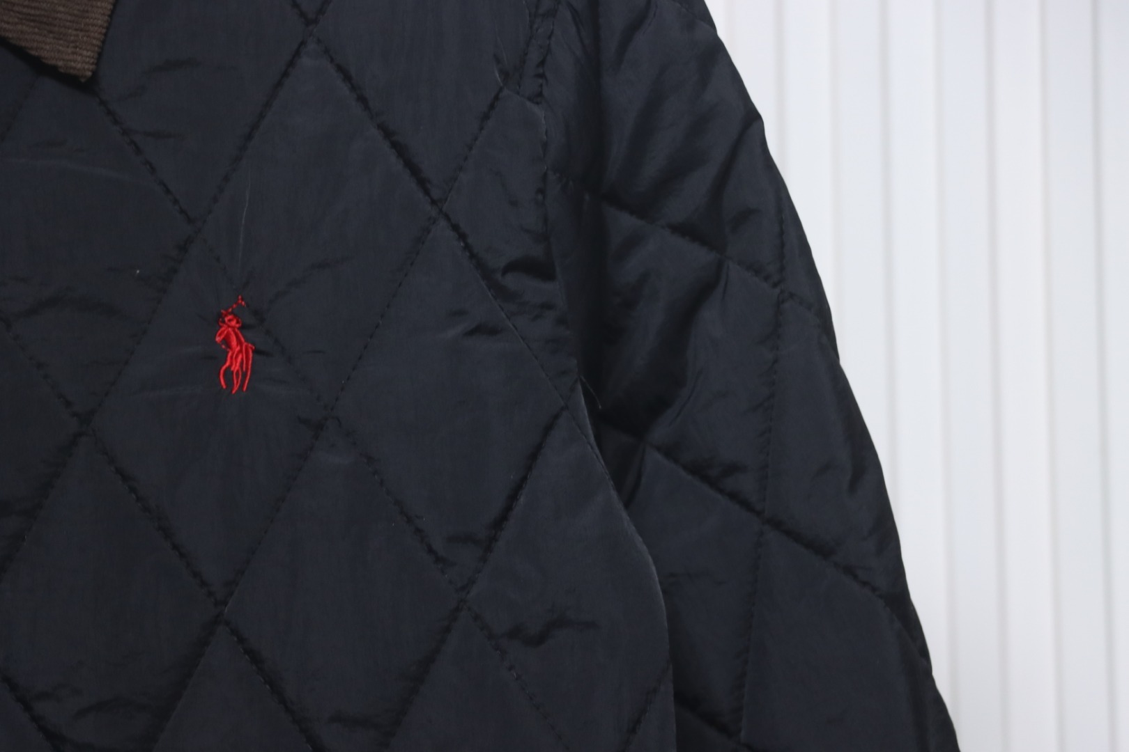 Coco Shoes Ralph Lauren quilted harrington Polo jacket dark Blue