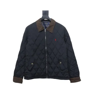 Ralph Lauren quilted harrington Polo Jacket Black 01