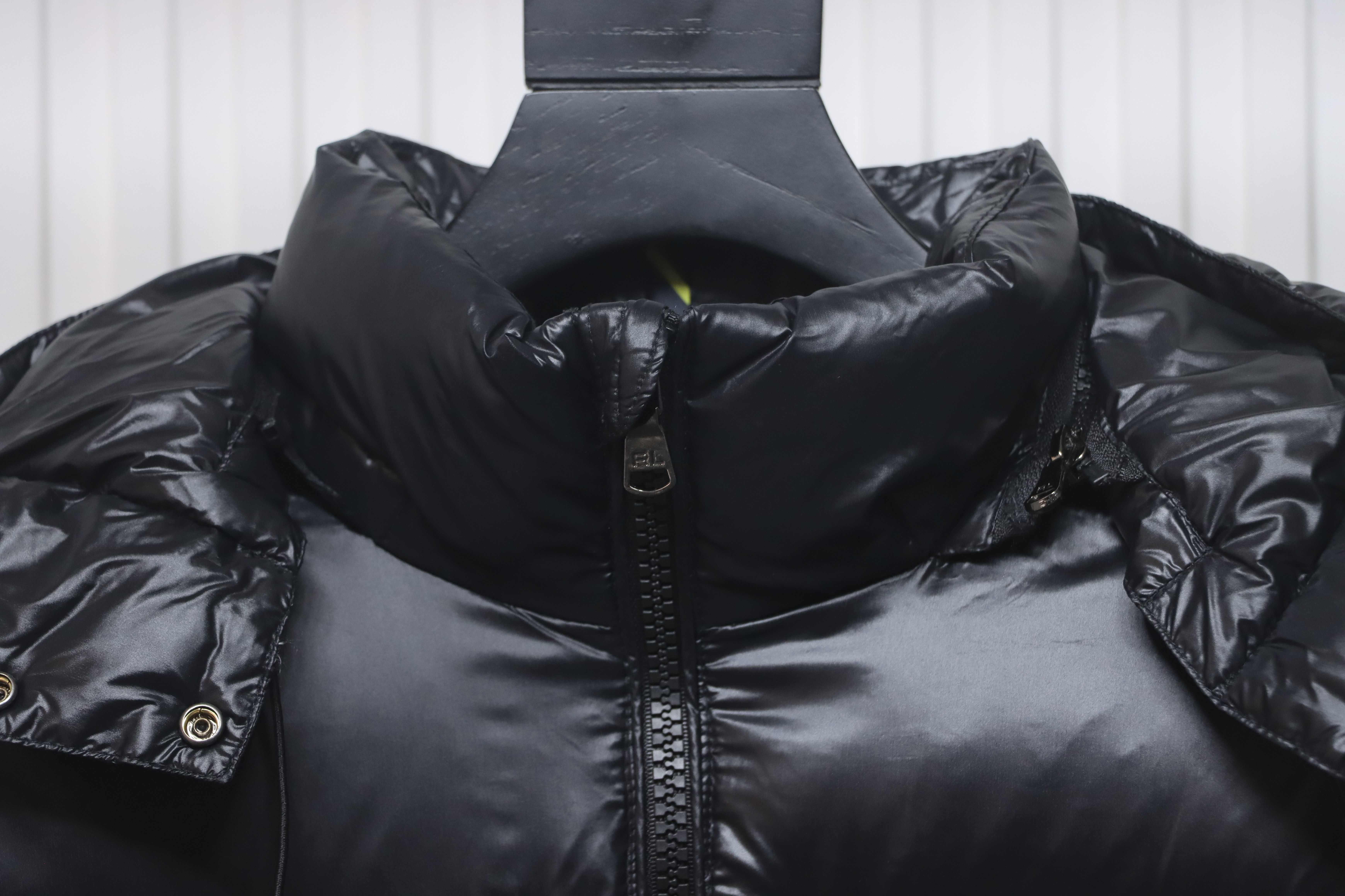 Ralph Lauren Lightweight Bomber Jacket with Embroidered Logo Black