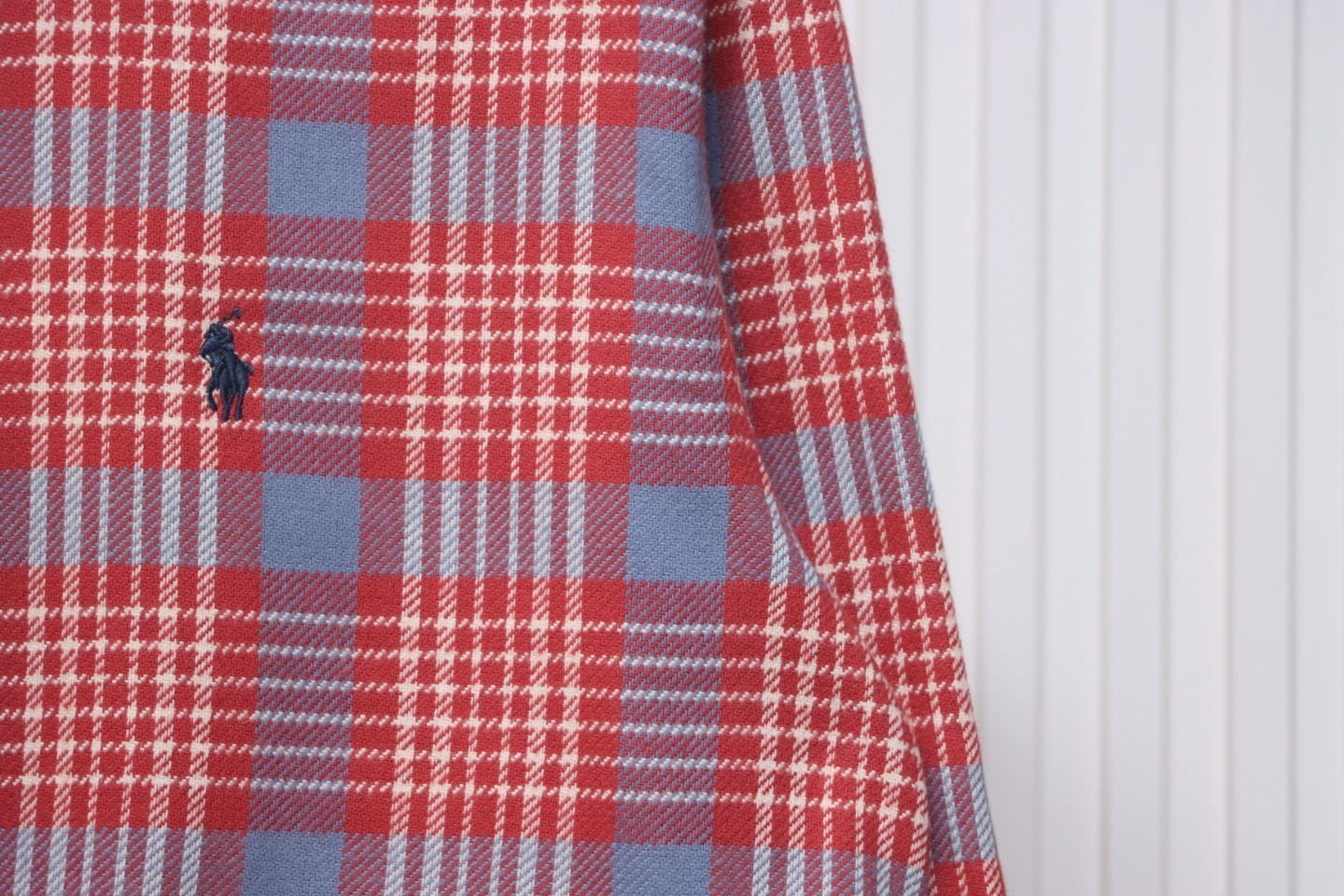 Coco Shoes Ralph Lauren Check-Pattern Shirt Red