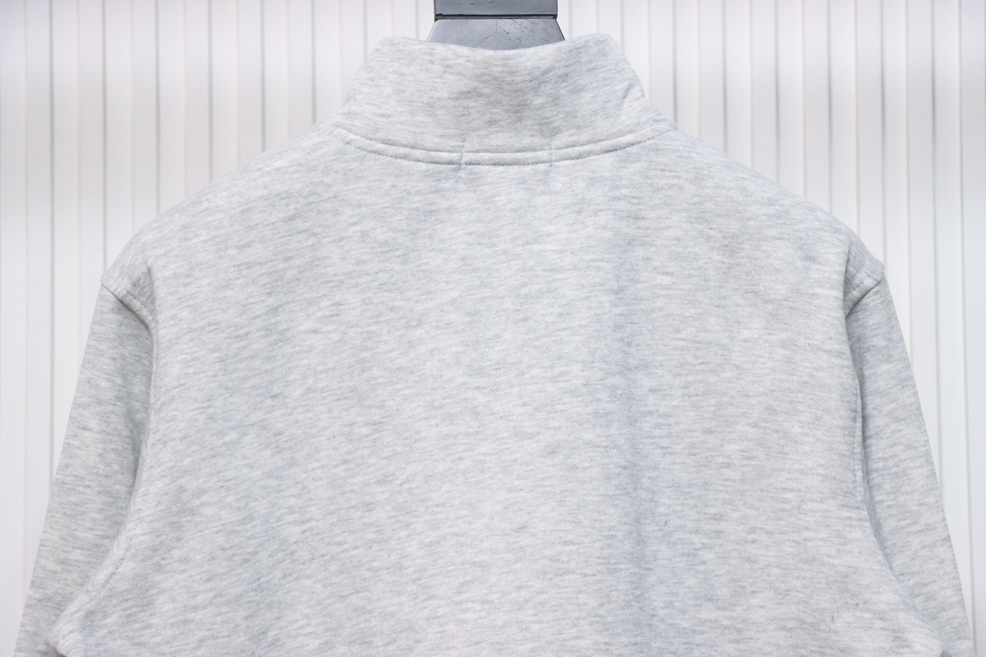 Coco Shoes Ralph Lauren Cotton-Blend Quarter-Zip Sweater Grey