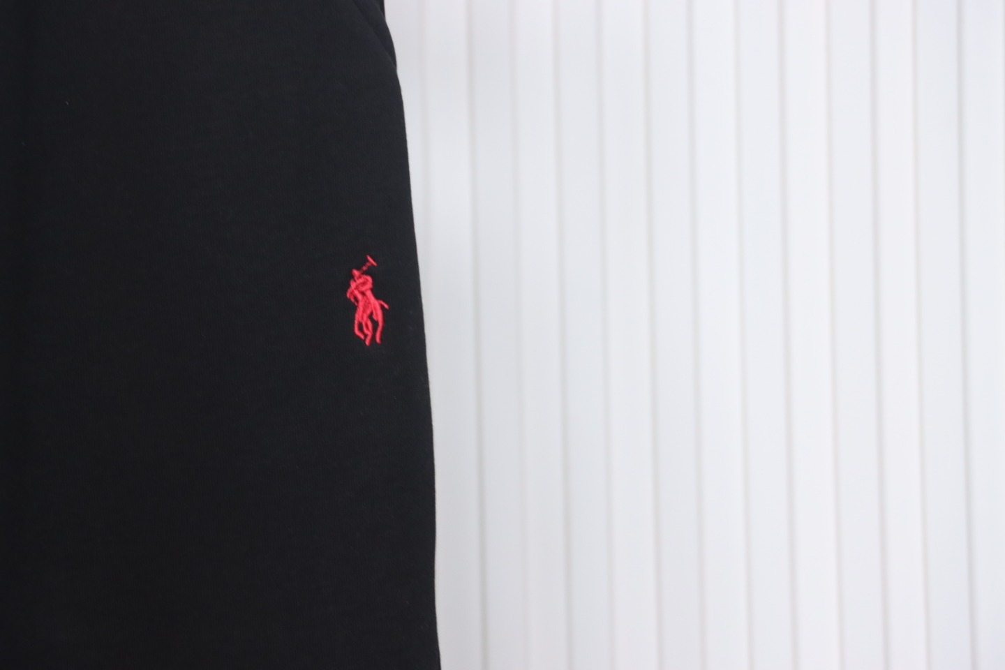 Coco Shoes Ralph Lauren Half Zip Brushed Sweatpants Black