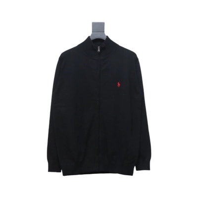 Ralph Lauren Knit Cardigan aus  mit Rigby Go Logo Black 01