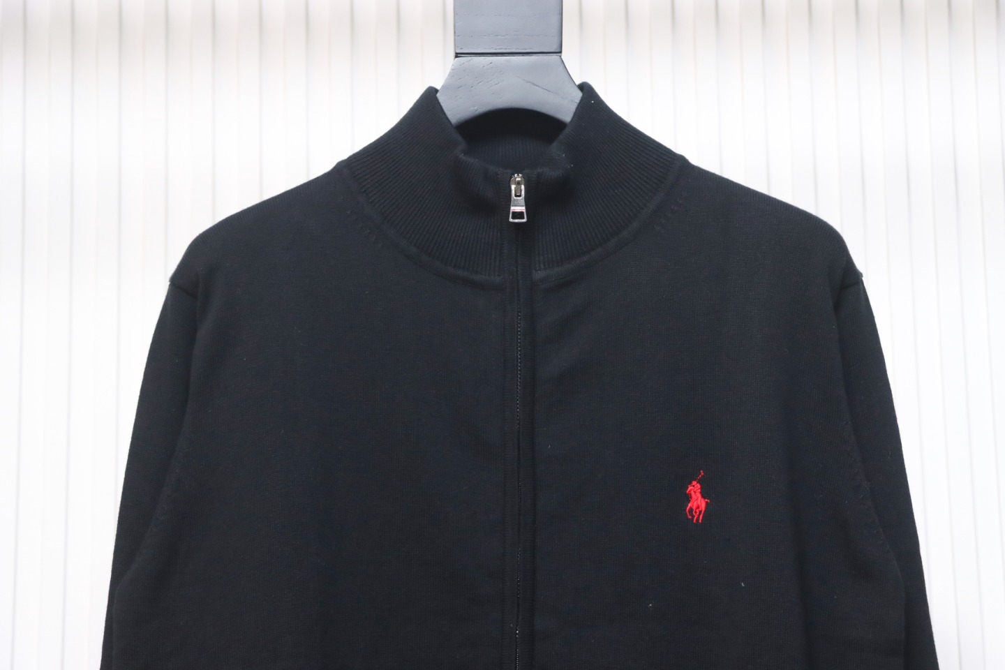 Coco Shoes Ralph Lauren Knit Cardigan aus  mit Rigby Go Logo Black