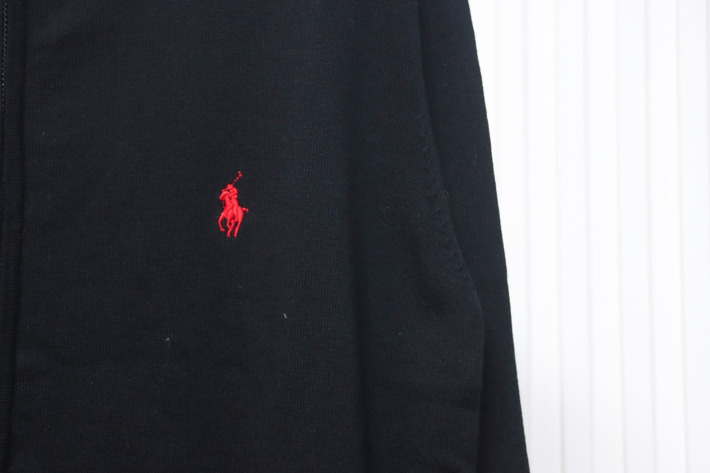 Coco Shoes Ralph Lauren Knit Cardigan aus  mit Rigby Go Logo Black