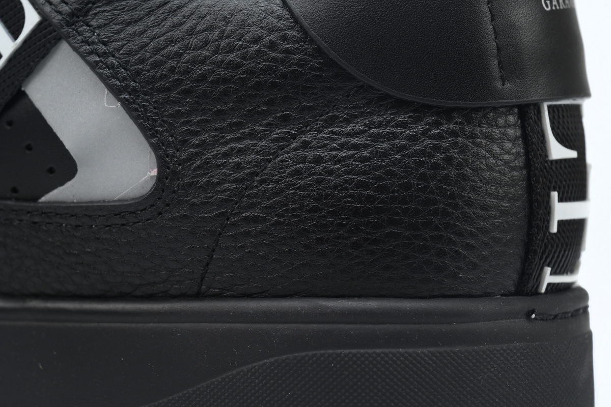 Coco Shoes Valentino VL7N leather sneakers Black