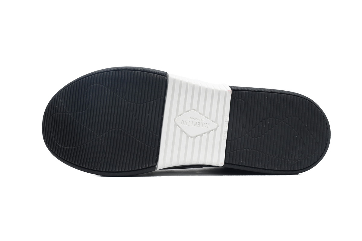 Coco Shoes Valentino VL7N leather sneakers Black