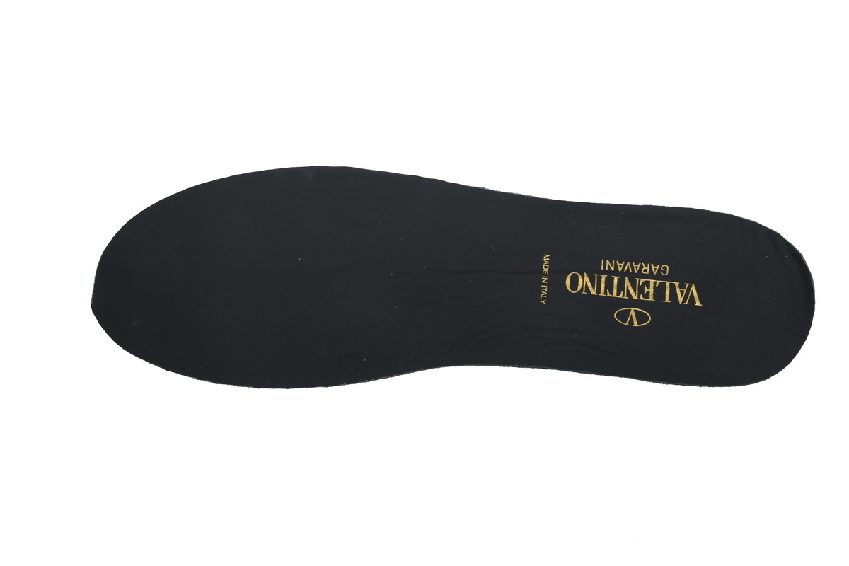 Coco Shoes Valentino VL7N leather sneakers Black