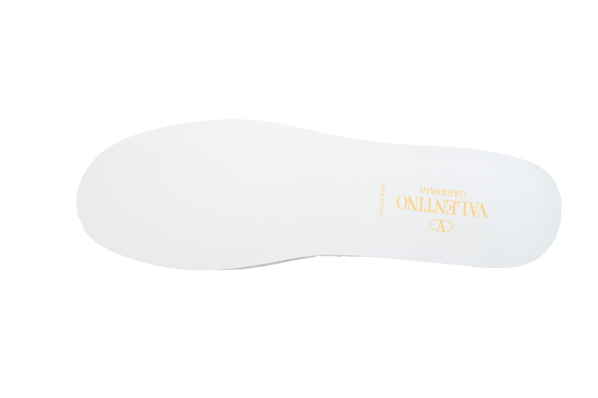 Coco Shoes Valentino VL7N leather sneakers White blue