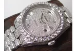 Rolex Day-Date II Presidential VVS Diamond Watch