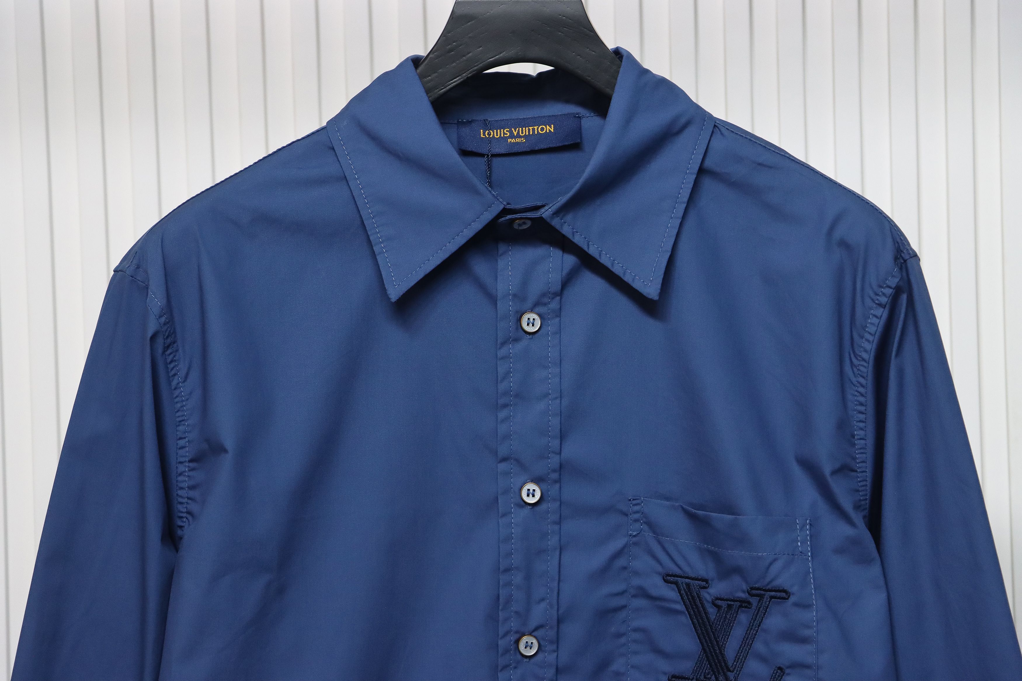 Louis Vuitton Camisa de manga larga en algodón