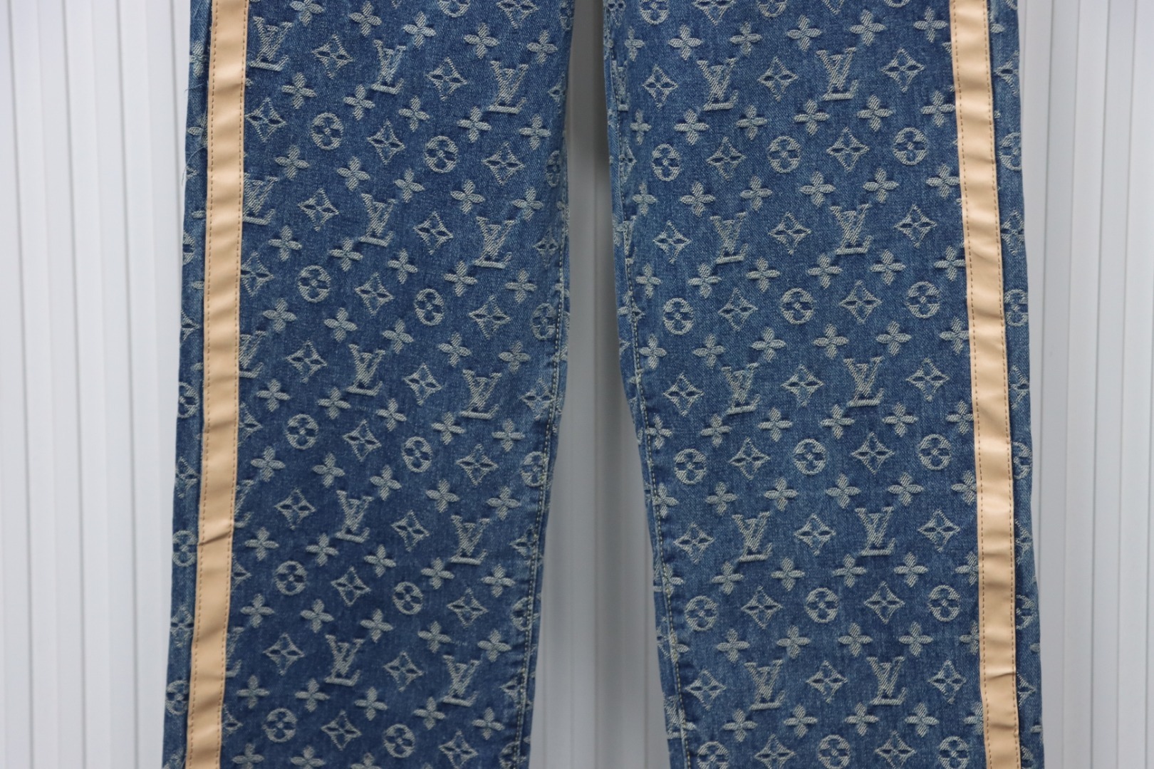 Louis Vuitton Monogram Denim Tailored Pants
