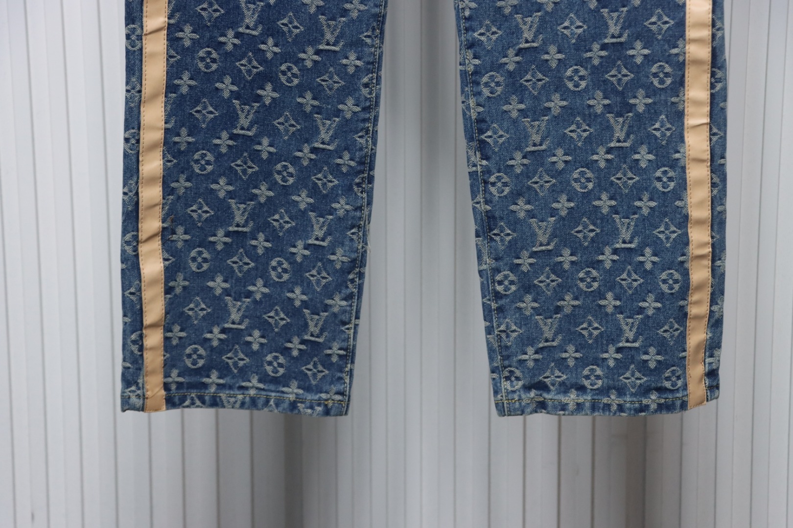 Louis Vuitton Monogram Denim Tailored Pants