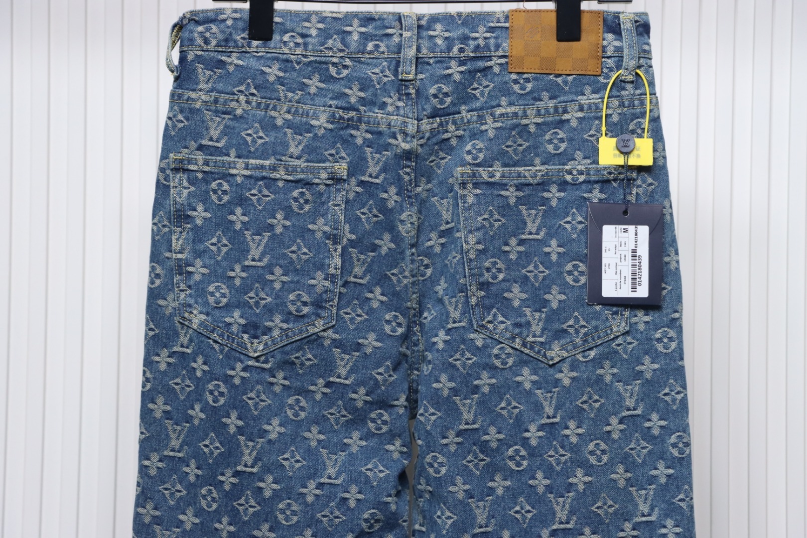 Louis Vuitton Monogram Denim Tailored Pants