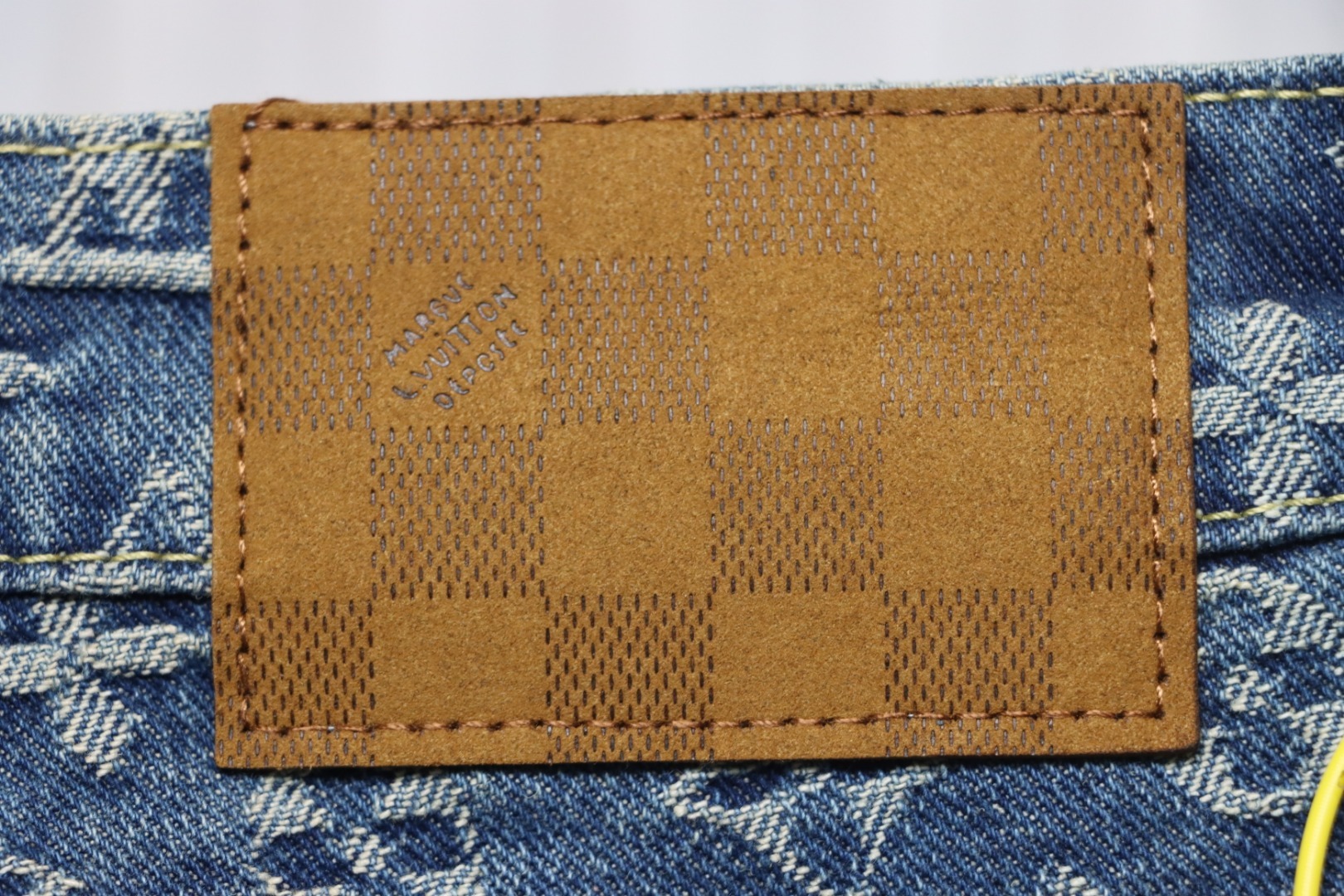 Louis Vuitton Monogram Denim Tailored Pants