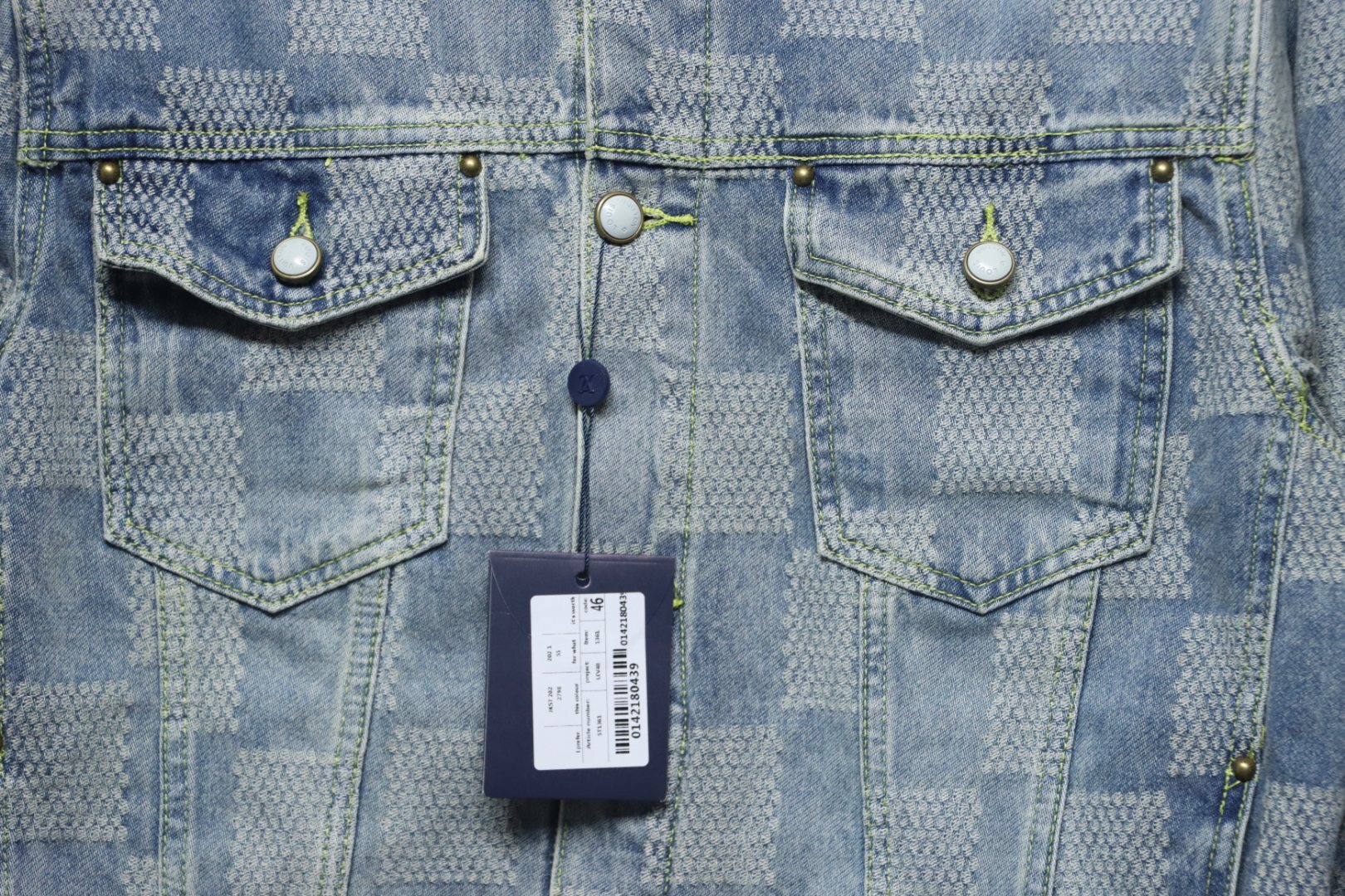 Louis Vuitton Damier Denim Chic Jacket