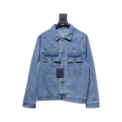 Louis Vuitton Denim Skate old presbyard jacket 01