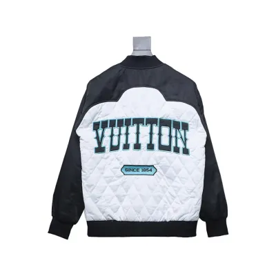 Louis Vuitton Bicolor Satin Bomber Jacket 02
