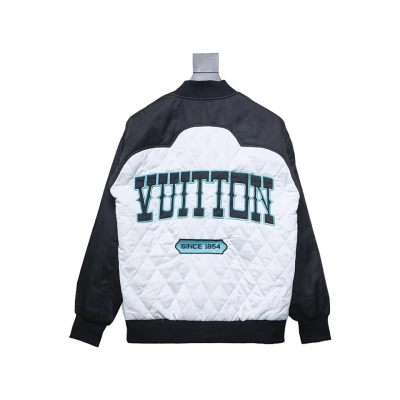 Louis Vuitton Bicolor Satin Bomber Jacket 02