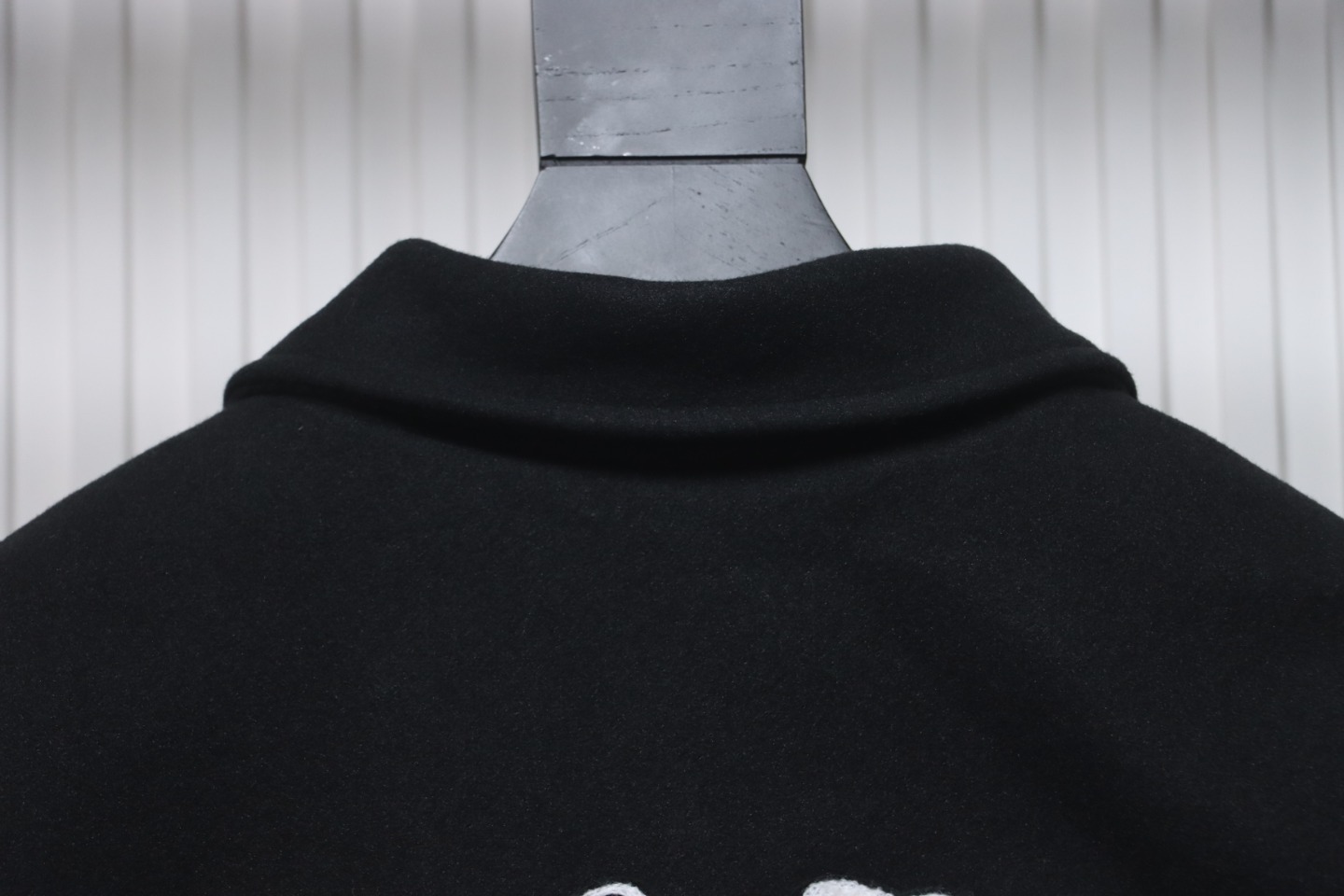 Louis Vuitton Preppy Embroidered Bomber Jacket Black