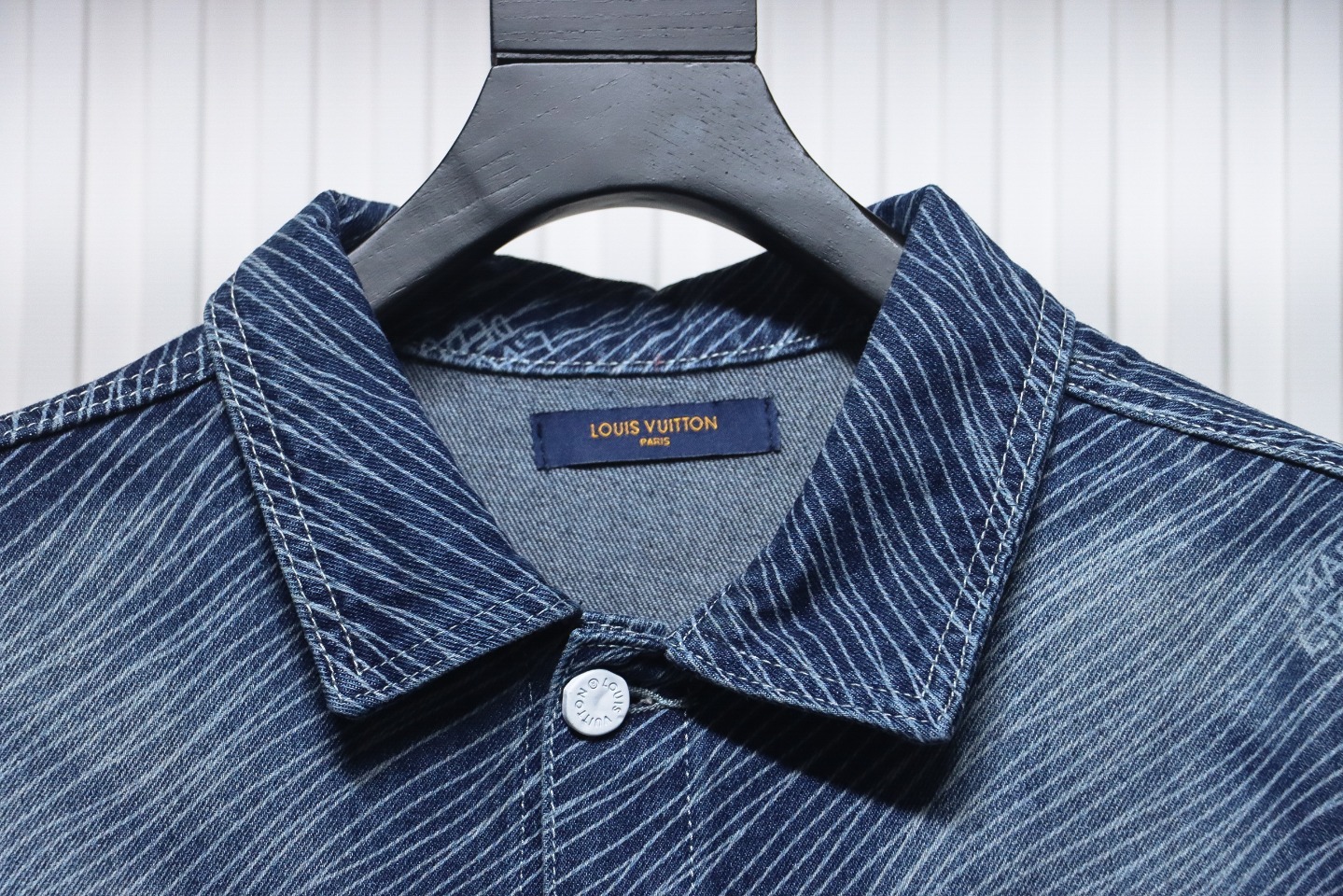 Louis Vuitton Diagonal Stripe Denim Jacket