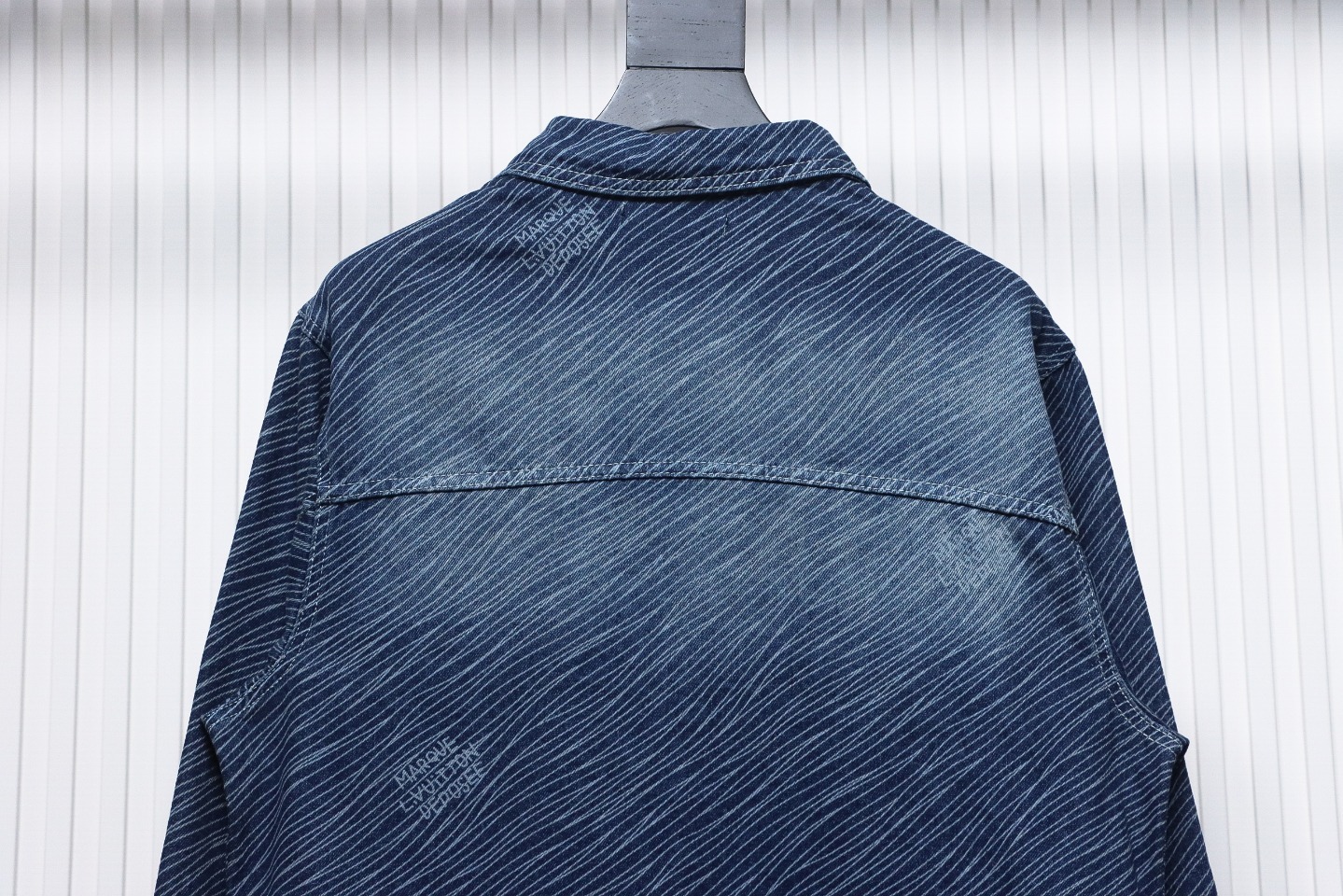 Louis Vuitton Diagonal Stripe Denim Jacket