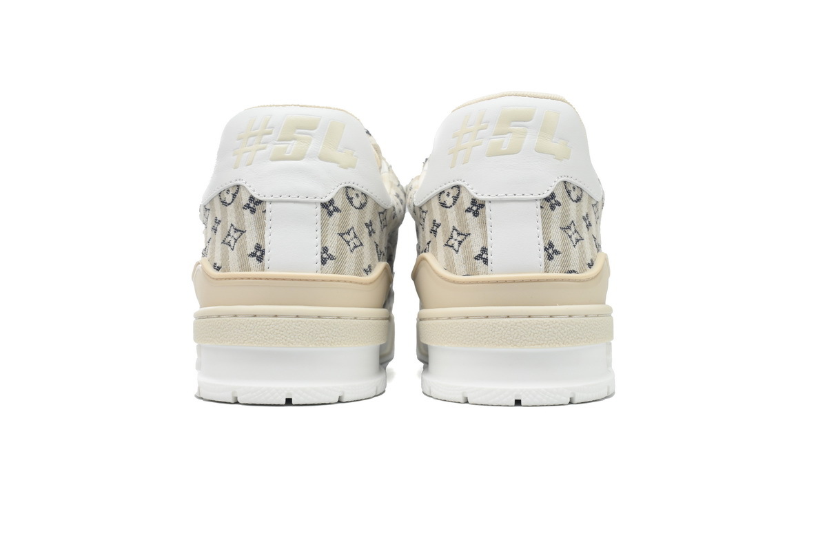 Coco Shoes Louis Vuitton Trainer White Monogram Textile