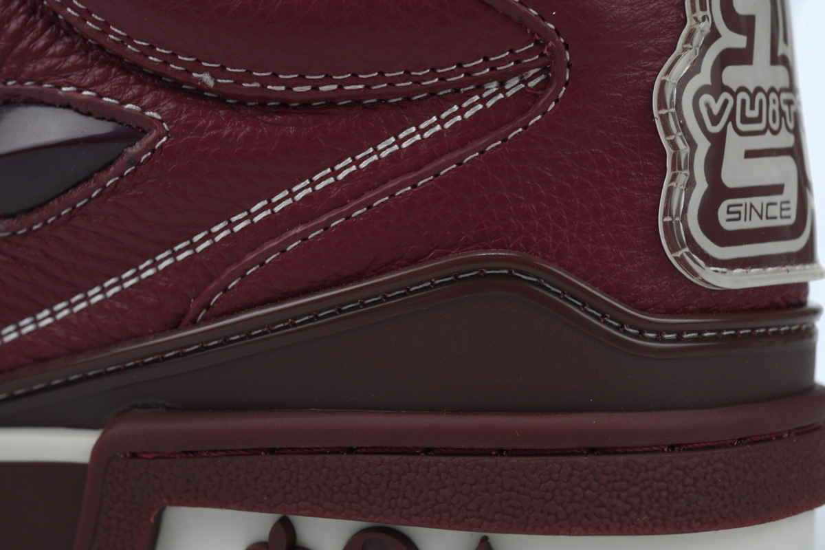 Louis Vuitton LV Skate Sneaker Bordeaux Red