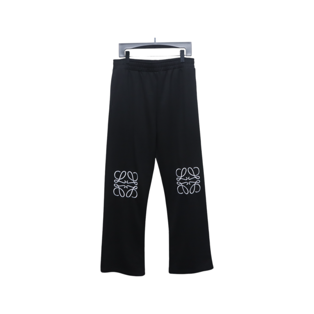Loewe Anagram Embroidered Terry Sweatpants