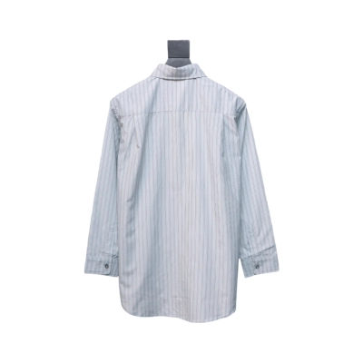 Loewe Embroidered Striped Shirt 02