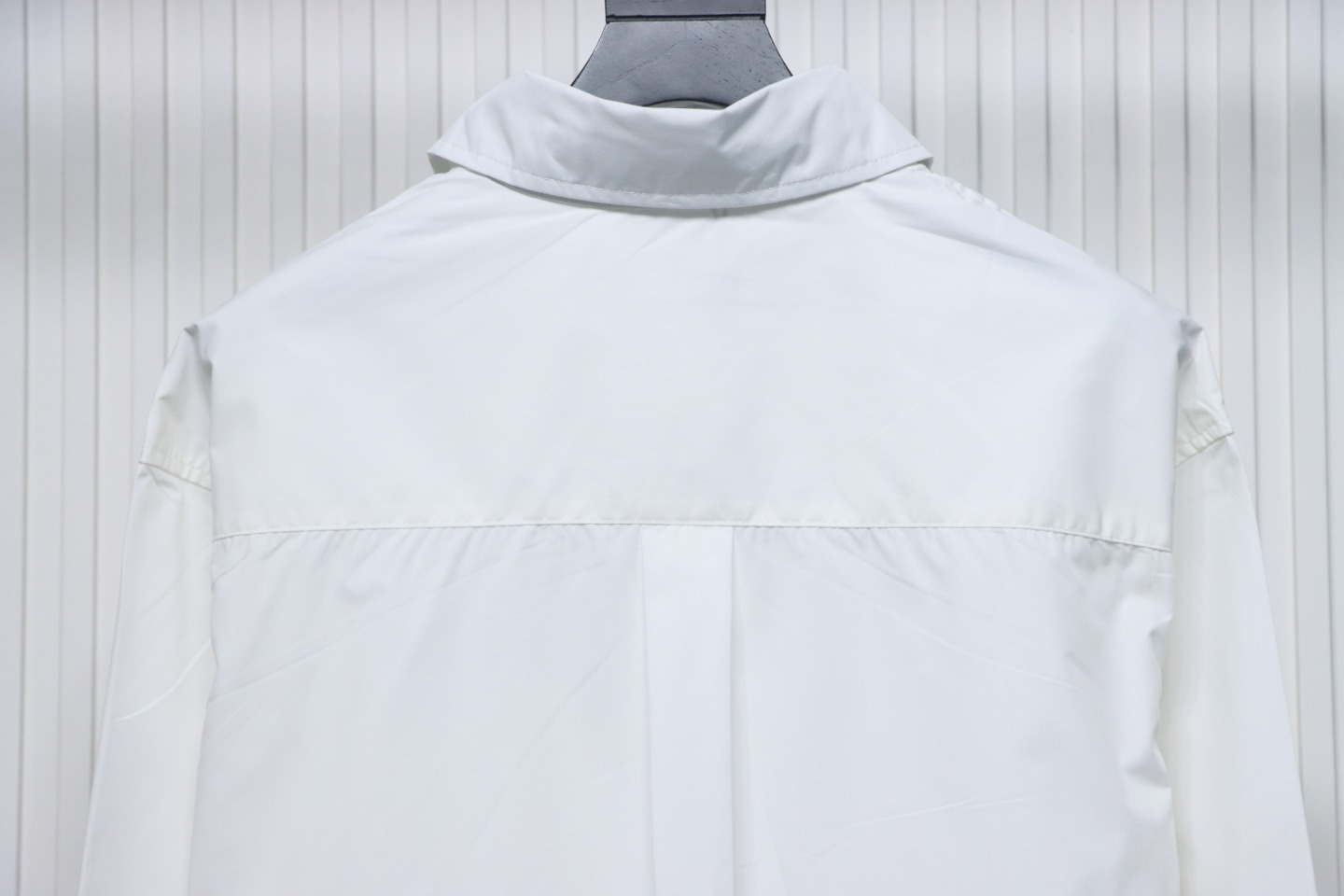 Loewe Embroidered Logo Leather Patch Shirt White