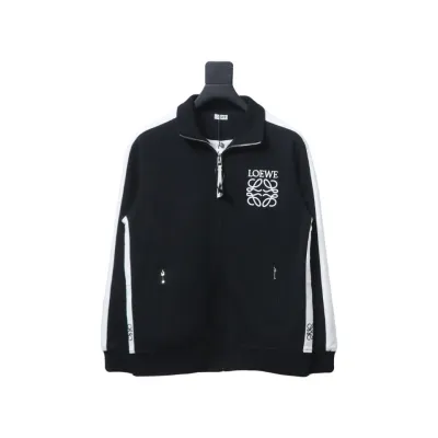 Loewe Monogram Track Jacket Black 01