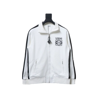 Loewe Monogram Track Jacket White 01