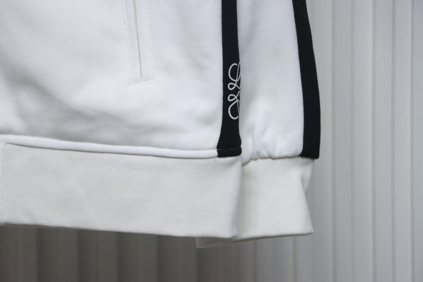 Loewe Monogram Track Jacket White